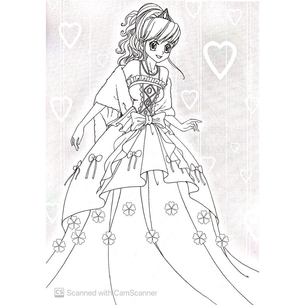 Sách - Tô Màu Công Chúa  - Tặng Kèm Miếng Dán Trang Sức