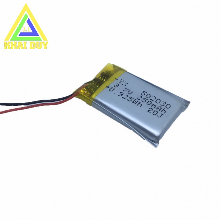 Cell Pin Dock Sạc Tai Nghe Bluetooth tai nghe ko dây táos Dung Lượng Cao 300mAh-Pin Li-Po 3.7V 602030