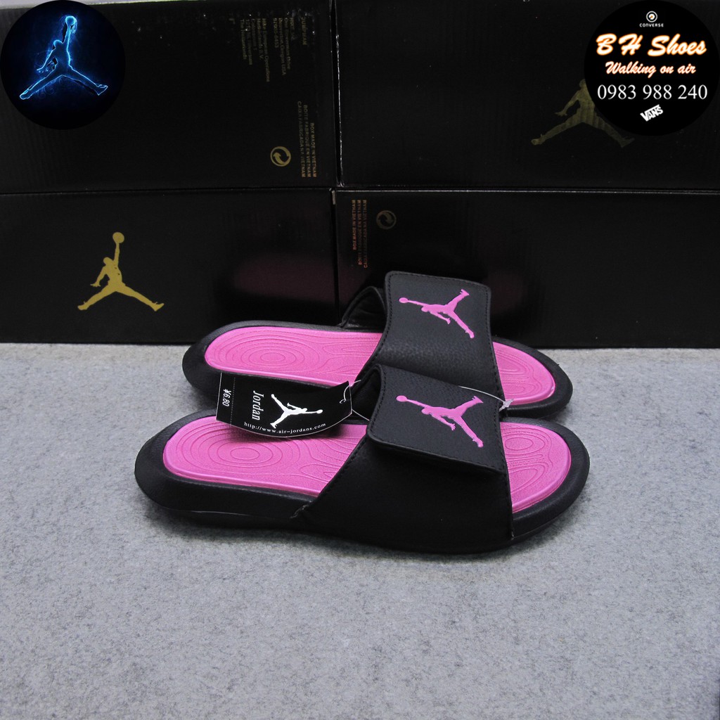 Dép Jordan hydro 6 Free ship + hộp hàng loại 1.1 JD bóng rổ siêu cấp quai ngang dán nam nữ unisex hot trend. BH Slippers