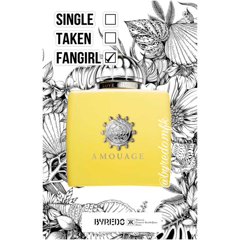 Nước hoa dùng thử Amouage Love Mimosa (5ml/10ml/20ml) | BigBuy360 - bigbuy360.vn