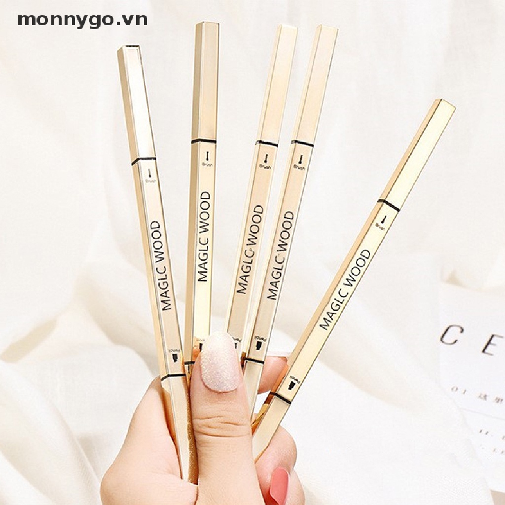 Bút chì kẻ lông mày hai đầu tam giác siêu mịn kháng nước 5 màu tùy chọn
 | BigBuy360 - bigbuy360.vn