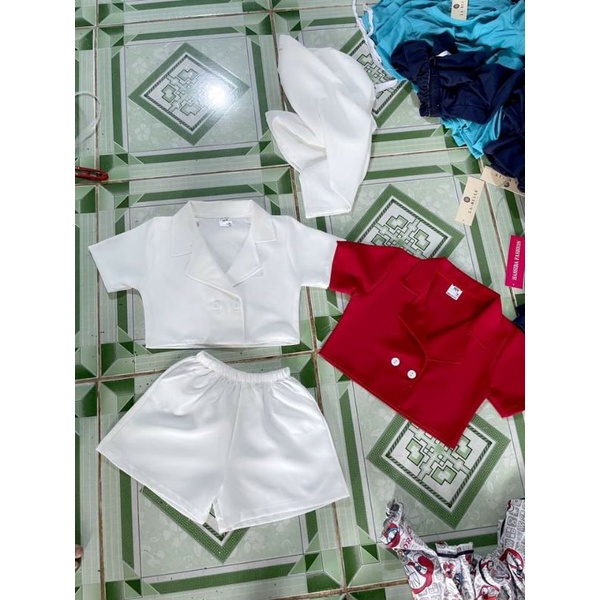 Sét vest croptop (ThuThai) | BigBuy360 - bigbuy360.vn