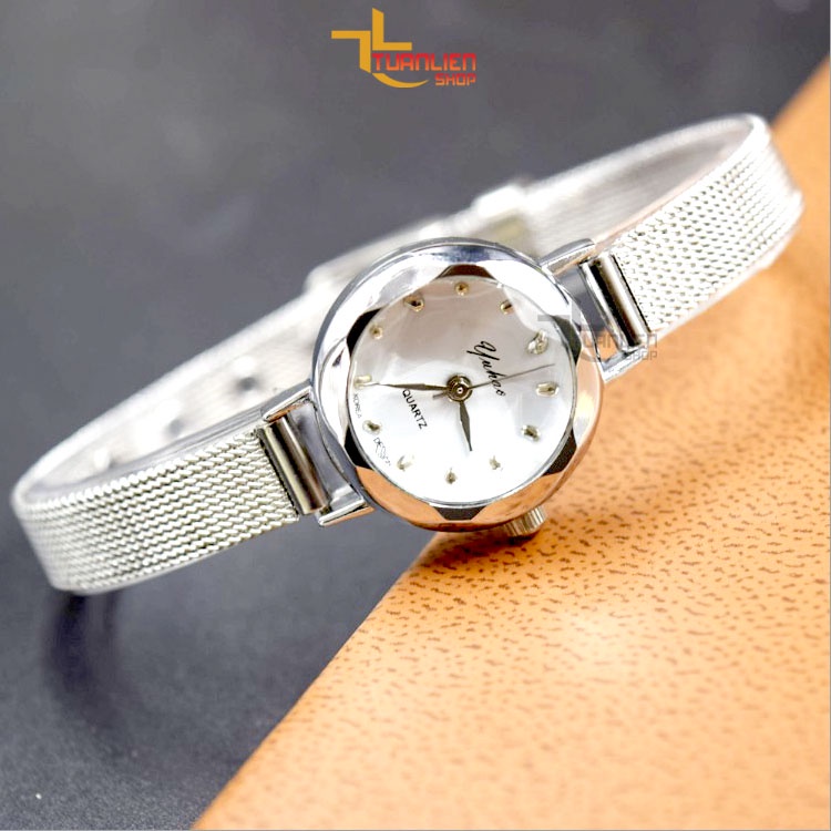 Đồng hồ nữ Yuhao hàng chính hãng mặt hình tròn, sang trọng cá tính