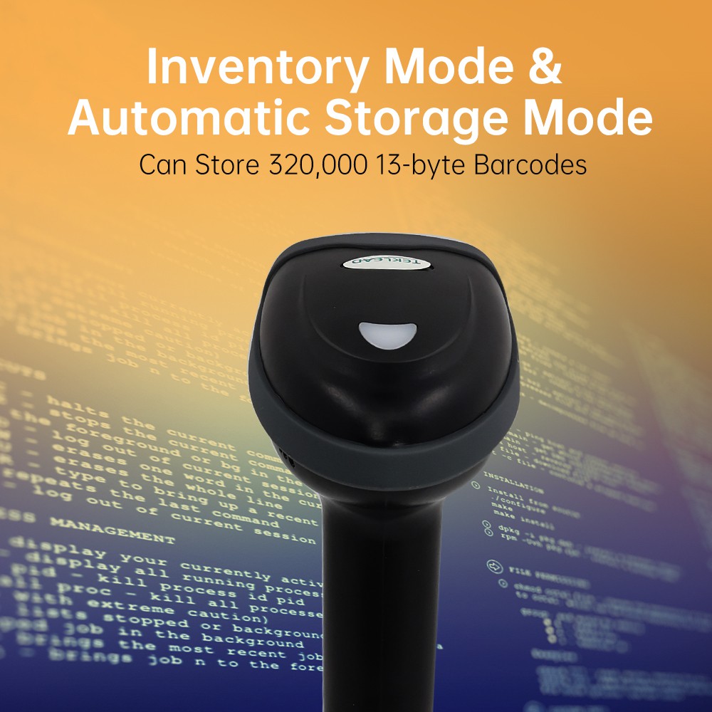 Máy Quét Mã Vạch Cầm Tay Không Dây USB Tốc Độ Cao