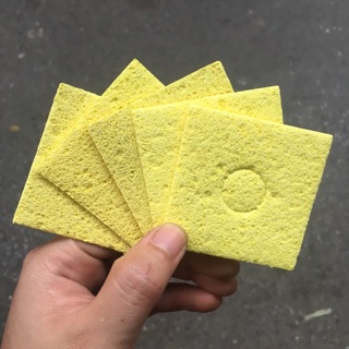 10 miếng bọt biển chùi mỏ hàn