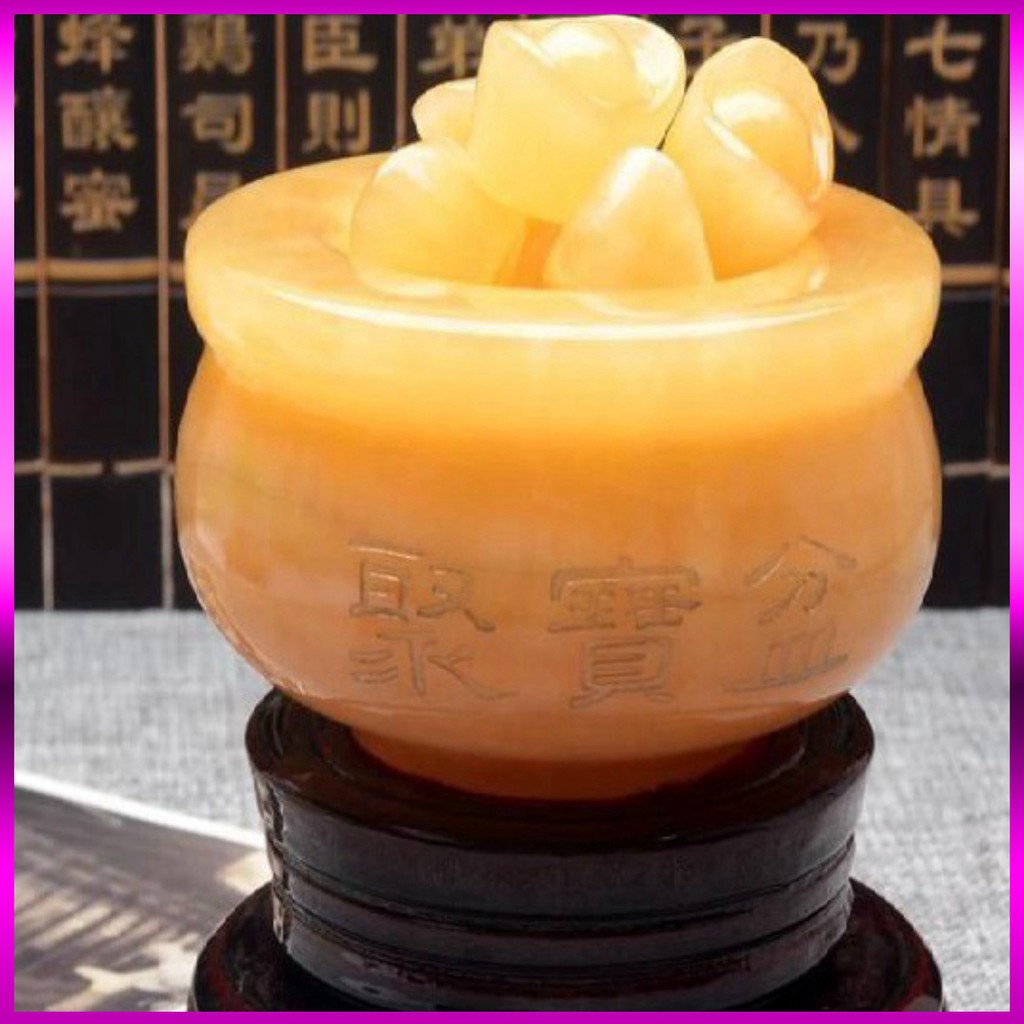 Bát Tụ bảo phong thủy 10cm(10 thỏi)