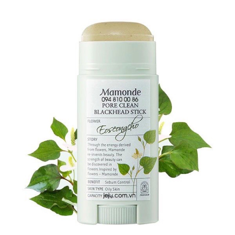 [CHÍNH HÃNG] Thanh Lăn mụn Mamonde, thanh lăn ngừa mụn đầu đen, se lỗ chân lông Mamonde chính hãng.