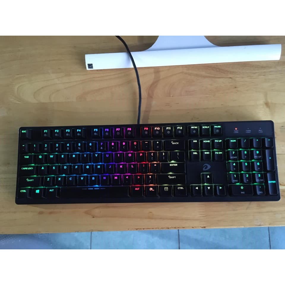 Bàn phím cơ Dareu EK1280 led RGB chính hãng công ty Mai Hoàng phân phối, hàng used còn 95%