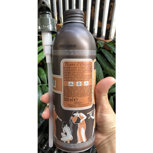 Sữa Tắm Nước Hoa Tesori D' Oriente Hoa Sen Dạng Vòi 500ml