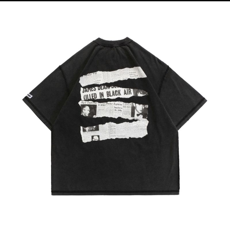 Áo thun BLACK AIR RETRO WASHED T-SHIRT
