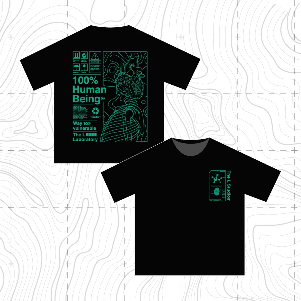 THELSTUDIOS - Tee Human (Áo thun Human trắng và đen) | BigBuy360 - bigbuy360.vn