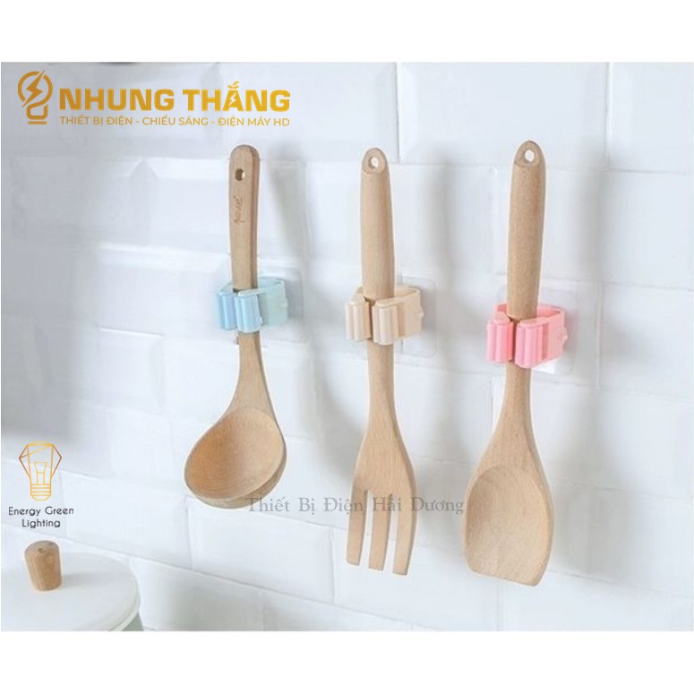 Miếng Dán Tường Kẹp , Giữ Các Dụng Cụ Lau Dọn Trong Nhà - Móc Treo Chổi, Treo Ô, Đồ Dùng - Chịu Lực Tốt