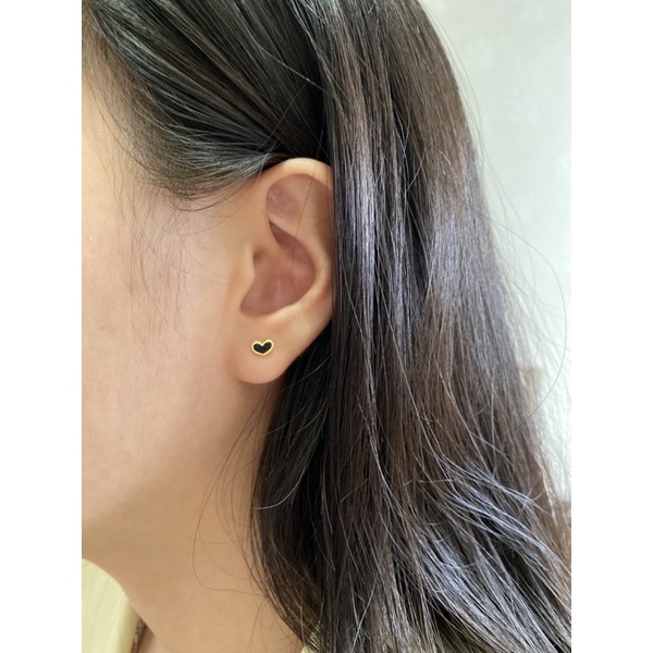 Ancafe.shop hoa tai nữ, hình tim,Hàn Quốc.