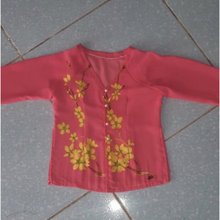 Bộ bà ba cho bé hình thật tự chụp