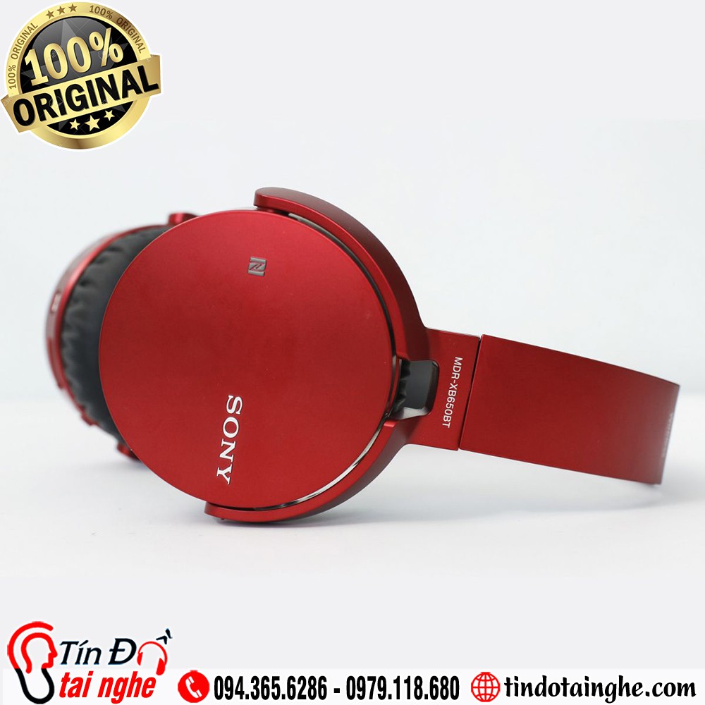 Tai nghe không dây EXTRA BASS Sony MDR-XB650BT | Chính Hãng