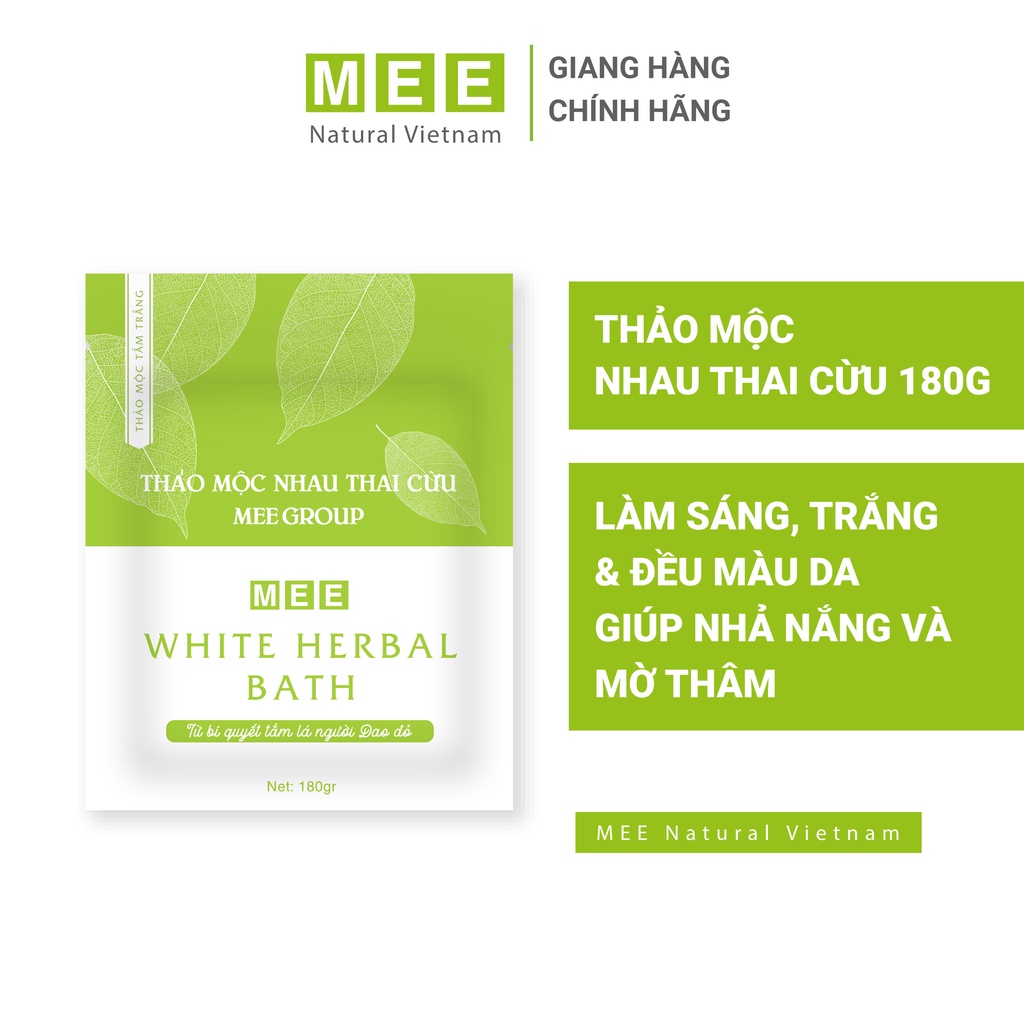 Thảo Mộc Tắm Trắng Nhau Thai Cừu - Mee Natural