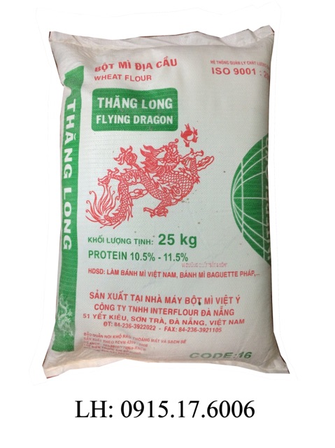 Bột mỳ chuyên dụng bao 25kg