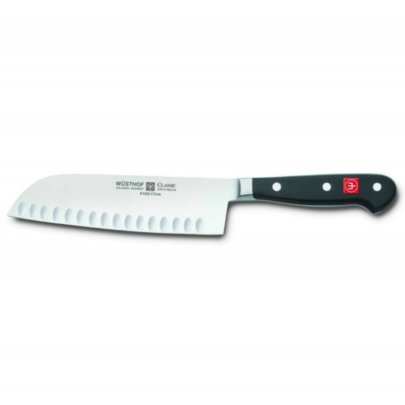 DAO BẾP SANTOKU THÉP RÈN 17CM 4183 CLASSIC WUSTHOF