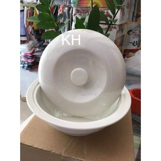 Thố sứ có nắp 9in(24cm)