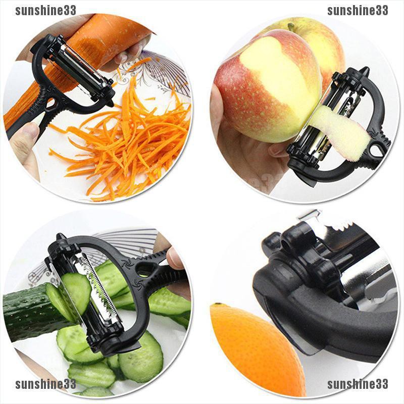Dụng cụ gọt vỏ rau củ trái cây xoay 360 độ đa năng tiện dụng