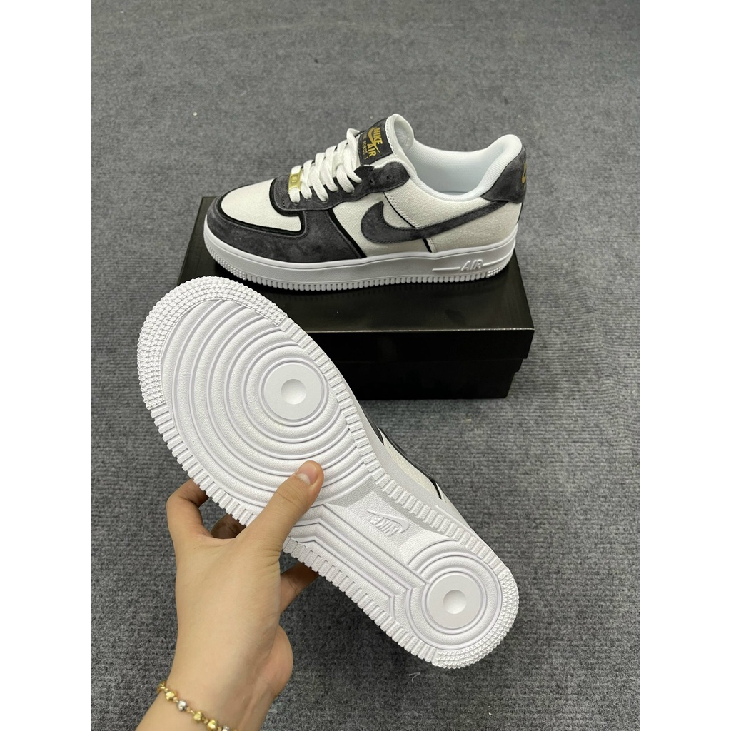 Giày Thể Thao Af1 xám lông chuột full Box+bill | BigBuy360 - bigbuy360.vn