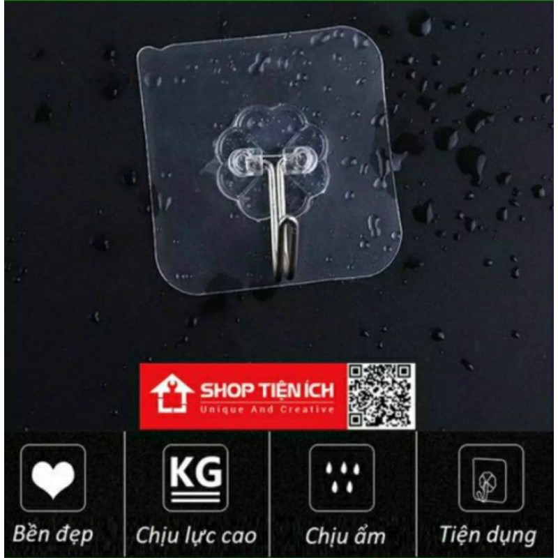 Móc treo, móc dán tường, móc treo tranh, móc dán tường mua 10 tặng 1