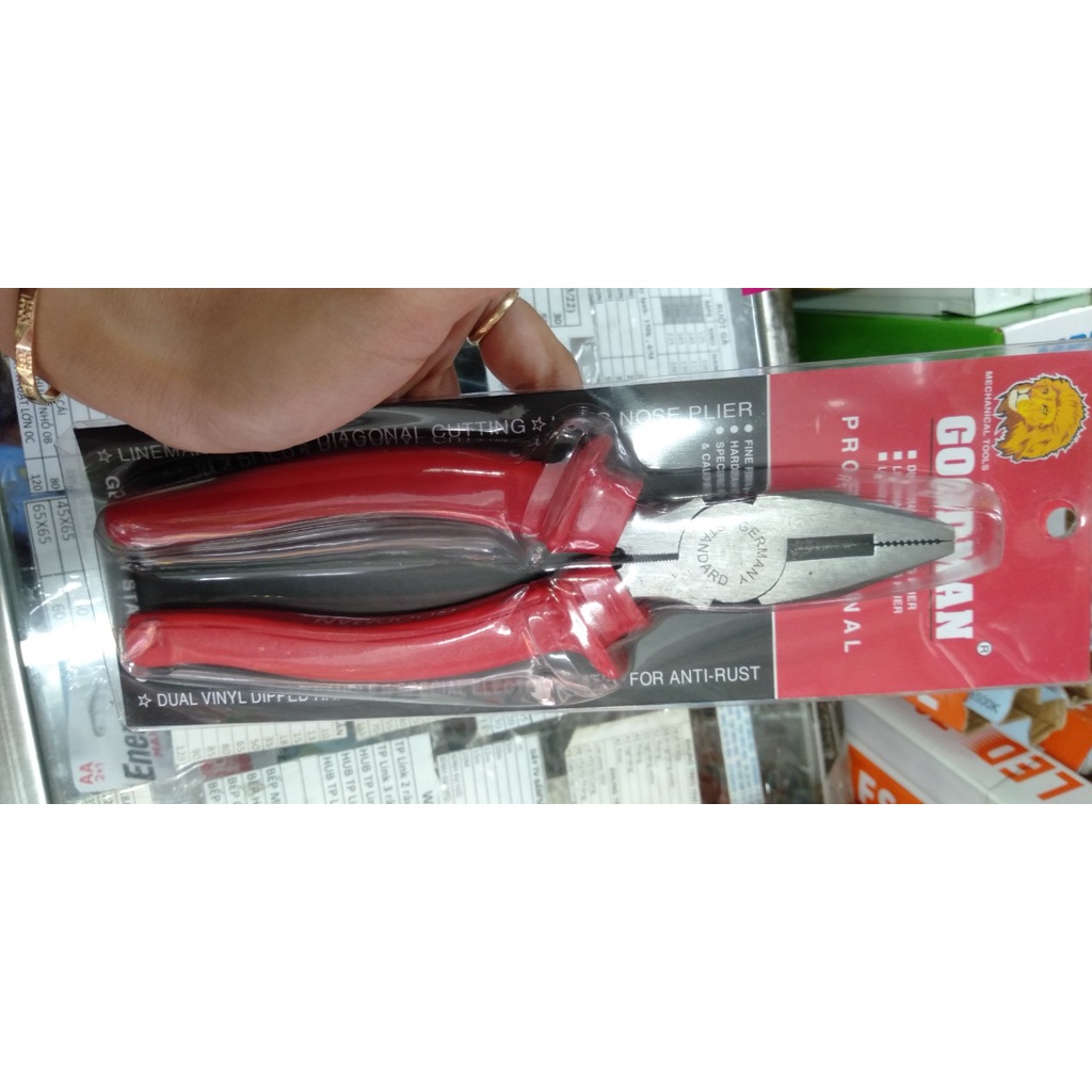 6&quot; Kìm nhọn đỏ Goodman KD-1006 t!