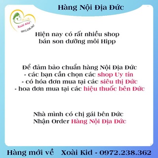 Son dưỡng môi Hipp cho bé của Đức