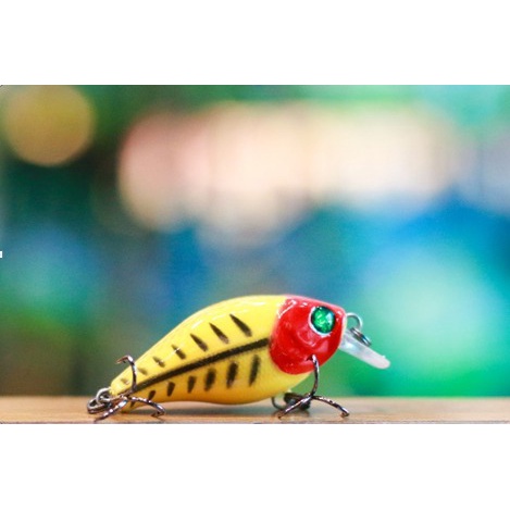 Mồi Lure câu cá siêu nhạy Crank Cherry 6.5g Hirushima HKN Fishing