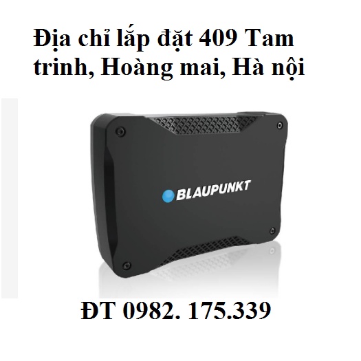 Loa siêu trầm đặt gầm ghế xe ô tô thương hiệu cao cấp Blaupunkt - XLF180A tặng kèm laiout xịn, dây AV