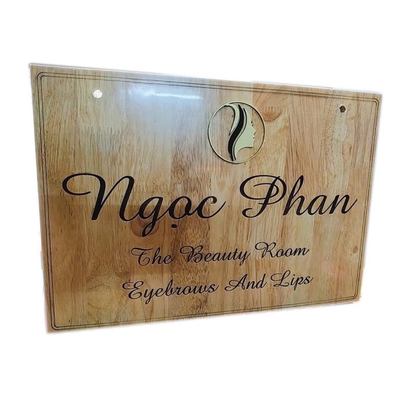 Bảng Gỗ Tên Shop Treo Ngoài Trời ~Miễn Phí Thiết Kế Theo Yêu Cầu