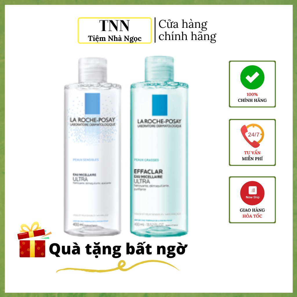 Nước tẩy trang La Roche Posay Dành cho da dầu và da nhạy cảm - Tiệm Nhà Ngọc TNN.shop