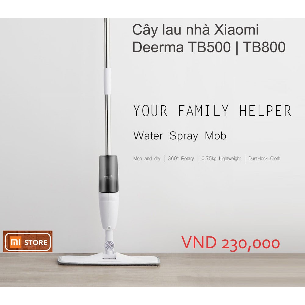 Cây lau nhà thông minh Xiaomi Deerma TB500