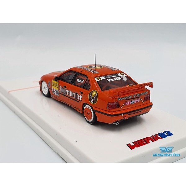 Xe Mô Hình BMW 320i STW tỉ lệ 1:64 Hãng sản xuất Werk83 ( Cam )
