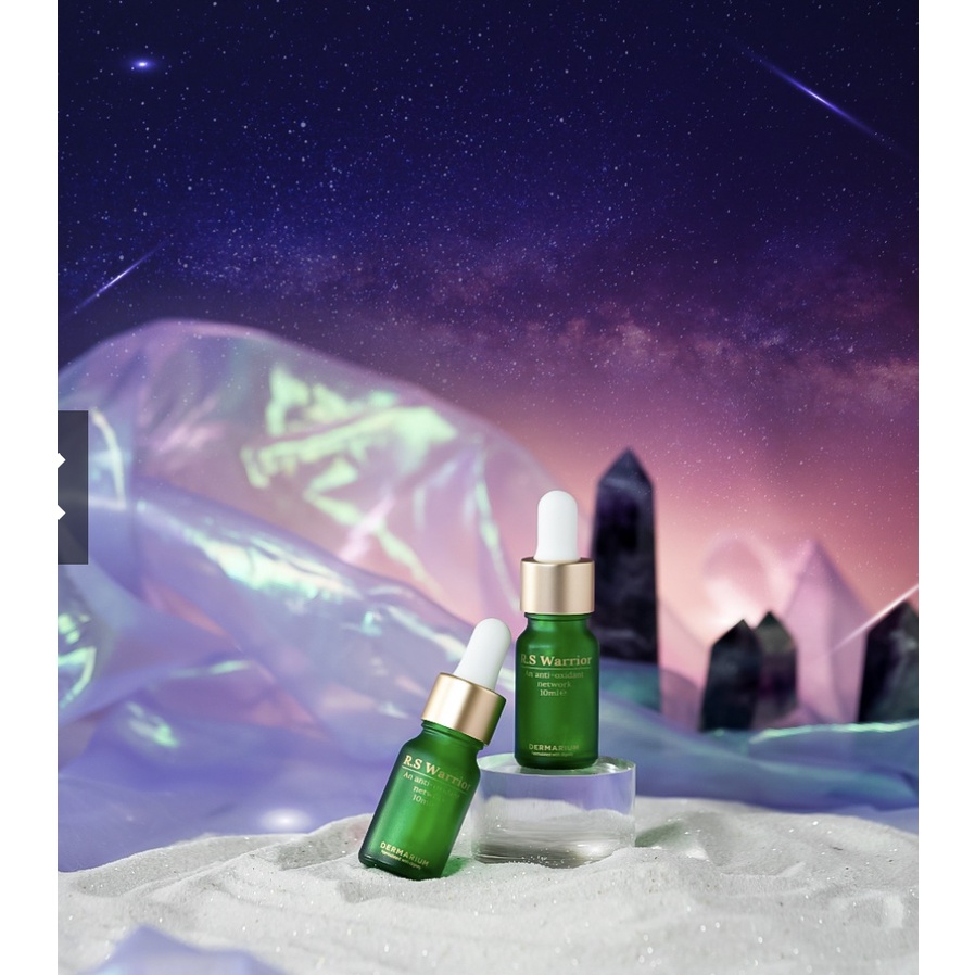 Serum  Vitamin C Dermarium Dưỡng Da Trắng Sáng, Mờ Thâm, Chống Già R.S Warrior 10ml