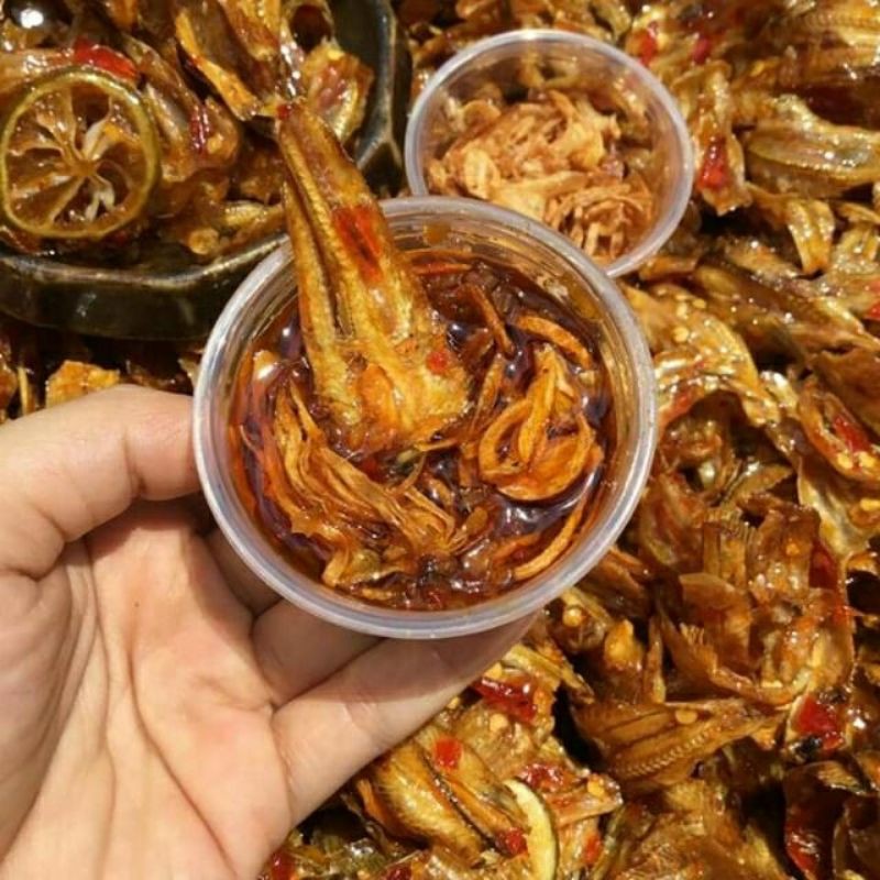 200gr cá mai sốt thái