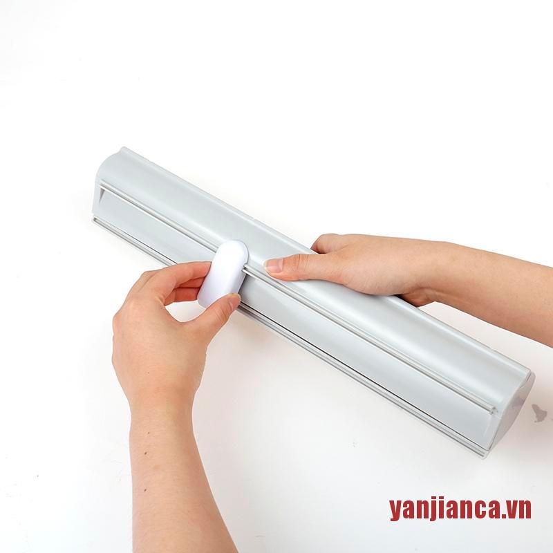 YANCA Food Wrap dispenser Foil Cling Film Roll Baking Parchment Cutter Plastic Holder
