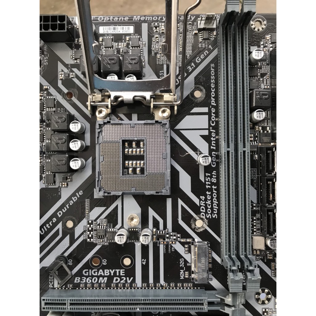 combo bộ sản phầm- bo mạch chủ máy tính Asus giga B360 DDR4 socket 1151 v2 B360M D2V ex v3 Main PC all