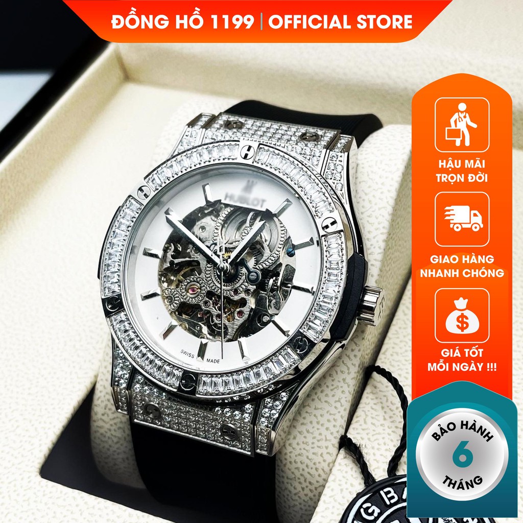 [QUÀ TẶNG] Đồng hồ nam- Đồng Hồ Cơ Sang Trọng Lịch Lãm Chống Nước Chống Xước Bảo Hành 6 Tháng 6488 - 1199 Watches | BigBuy360 - bigbuy360.vn