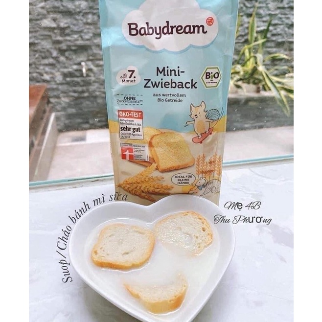 Bánh Mì Khô Hữu Cơ Baby Dream Đức 100gr