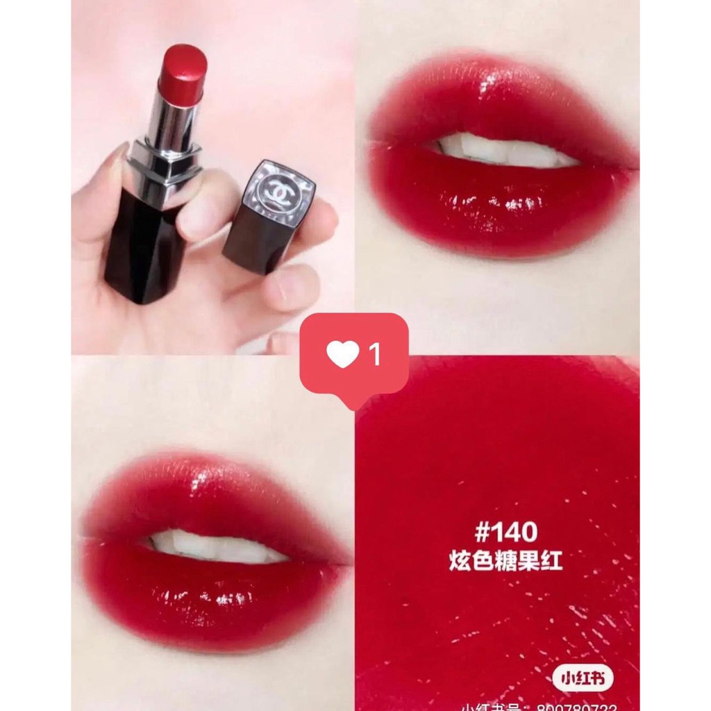 SON CHANEL ROUGE COCO BLOOM HYDRATING PLUMPING INTENSE SHINE LIP COLOR - 140 ALIVE