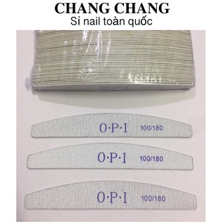 Set 5 dũa móng opi chữ d, dũa opi.