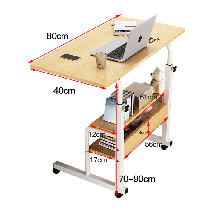 Bàn Làm Việc Trên Giường UDesk&amp;Dura Kệ Sách - Home and Garden