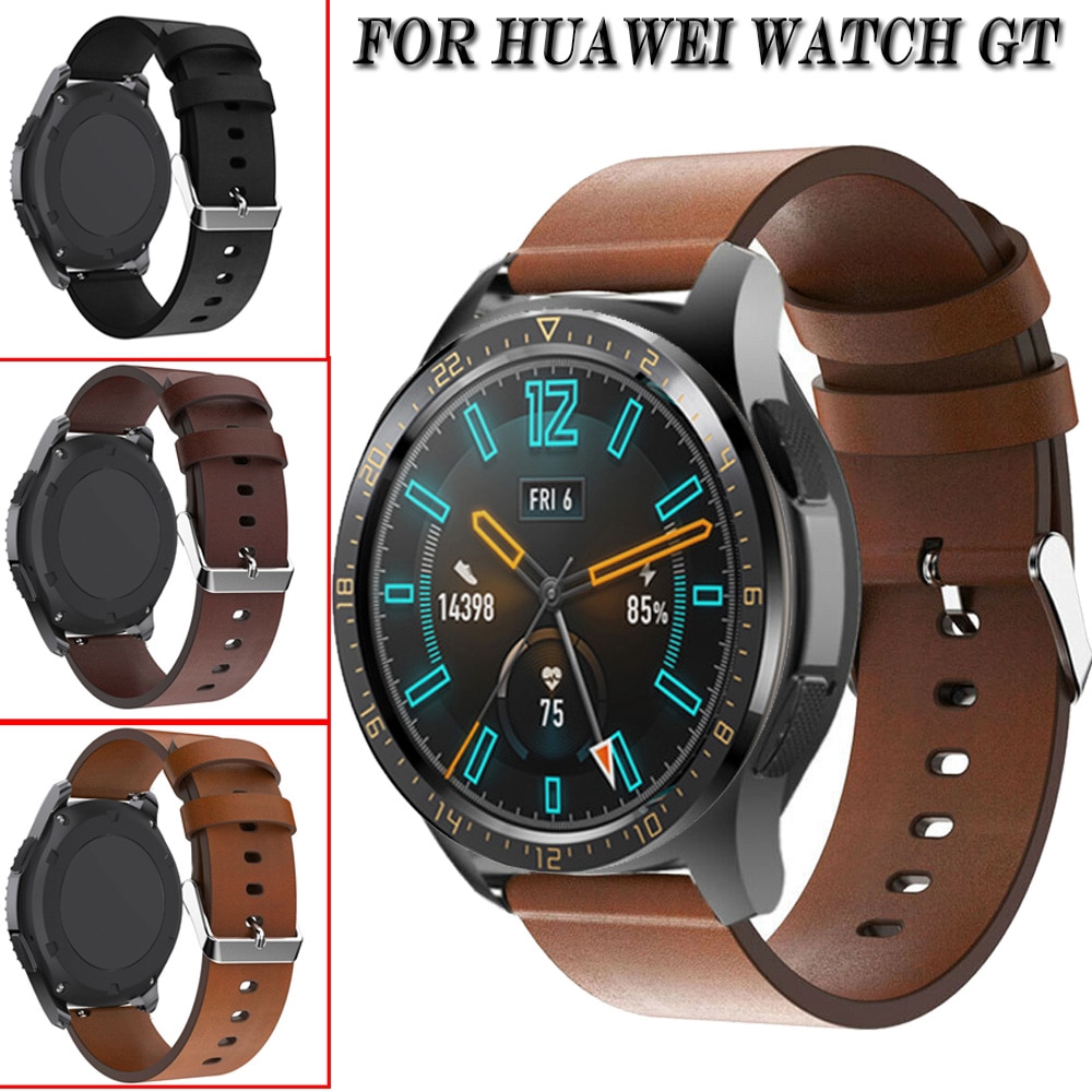 Dây Da Thay Thế 46mm Cho Đồng Hồ Huawei Gt 2 Gt2 46mm Galaxy Gear S3