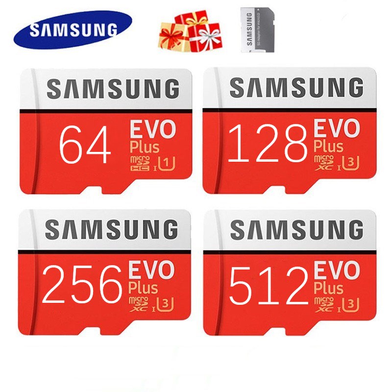 Thẻ nhớ Micro Sd cấp 10 tốc độ 100mb / S Tf U3 4k 512gb 256gb 128gb | BigBuy360 - bigbuy360.vn