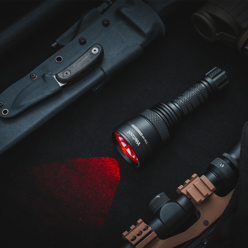 Đèn pin Weltool T10-HR "Devil Incarnate" Red Light Long Throw Hunting LED Flashlight