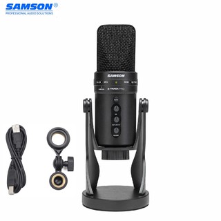 Micro USB cao cấp, thu âm chuyên nghiệp cho Streamer, Youtuber, Podcaster | Samson G-Track Pro