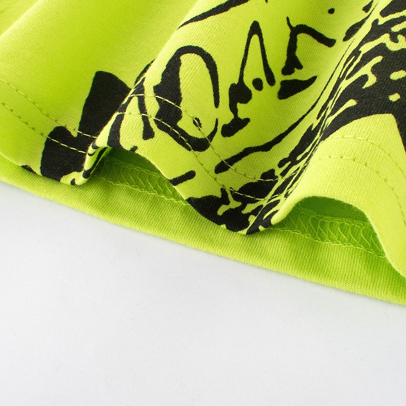 Áo thun IELGY tay ngắn in hình khủng long bạo chúa đơn giản thời trang hàn quốc