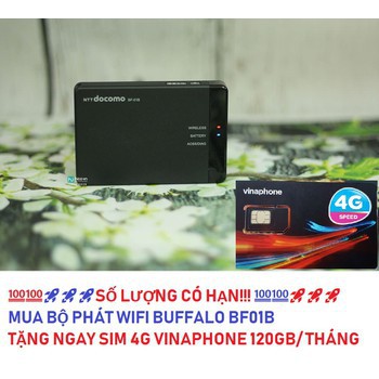 {BẠN CÓ BIẾT} BỘ PHÁT WIFI 3G Docomo BUFFALO BF-01B - CHẤT LƯỢNG ĐẾN TỪ NHẬT BẢN