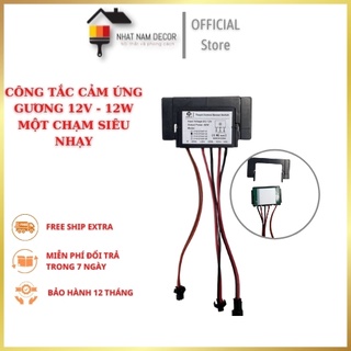 Công tắc cảm ứng gương led 12V 48W công tắc cảm ứng gương tăng giảm độ sáng